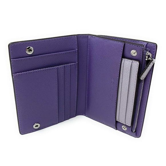 Michael Kors Jet Set Travel 2 In 1 Wallet Lilac - Picture 4 of 6